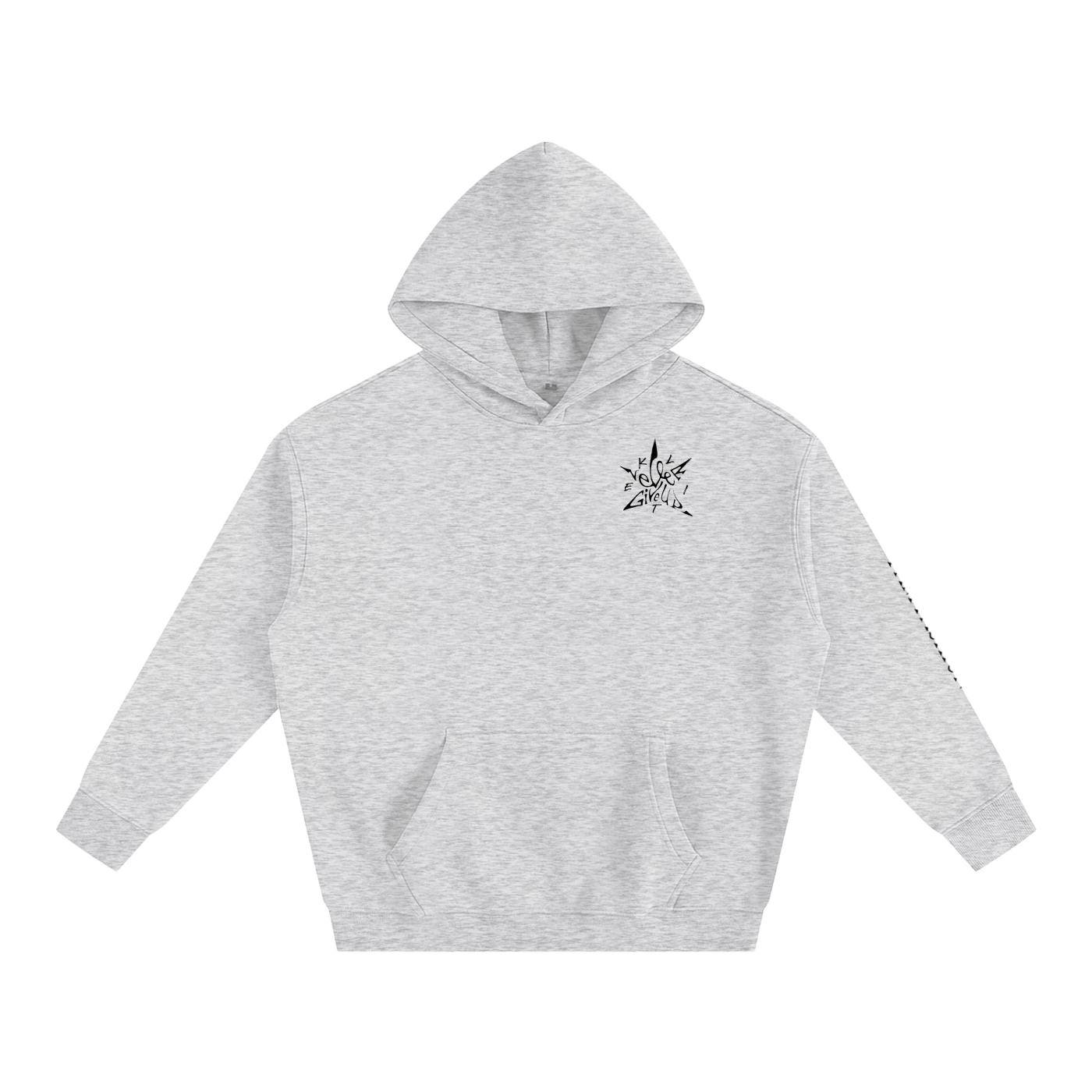 Oversize klite Fleeced Hoodie