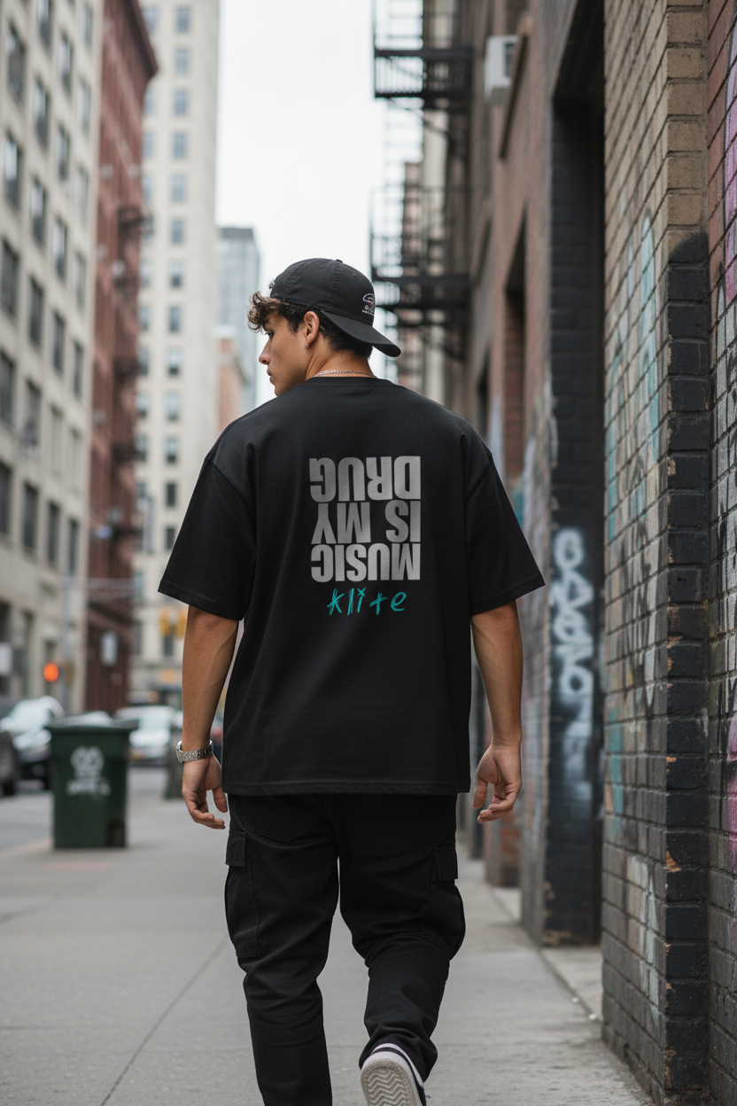 Klite T-Shirt Back Model